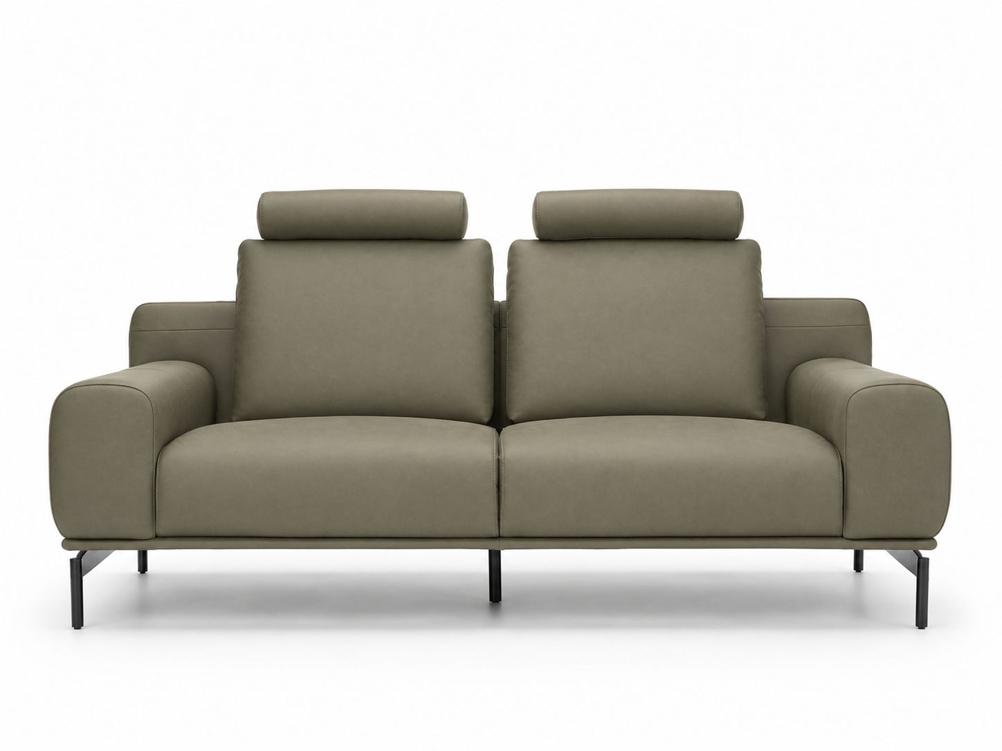 Divano TOGO Rossini Sofas — vista del modello su sfondo bianco — foto 6